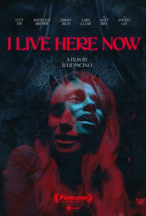 ملصق I Live Here Now