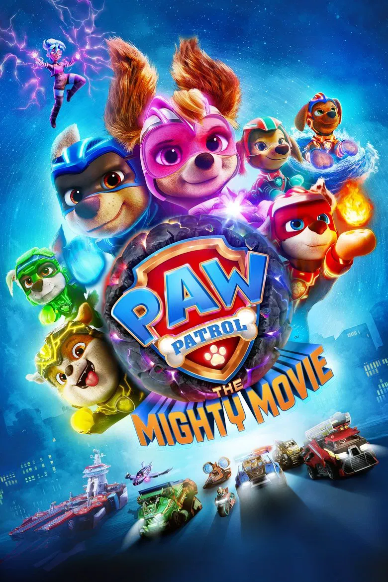 ملصق PAW Patrol: The Mighty Movie