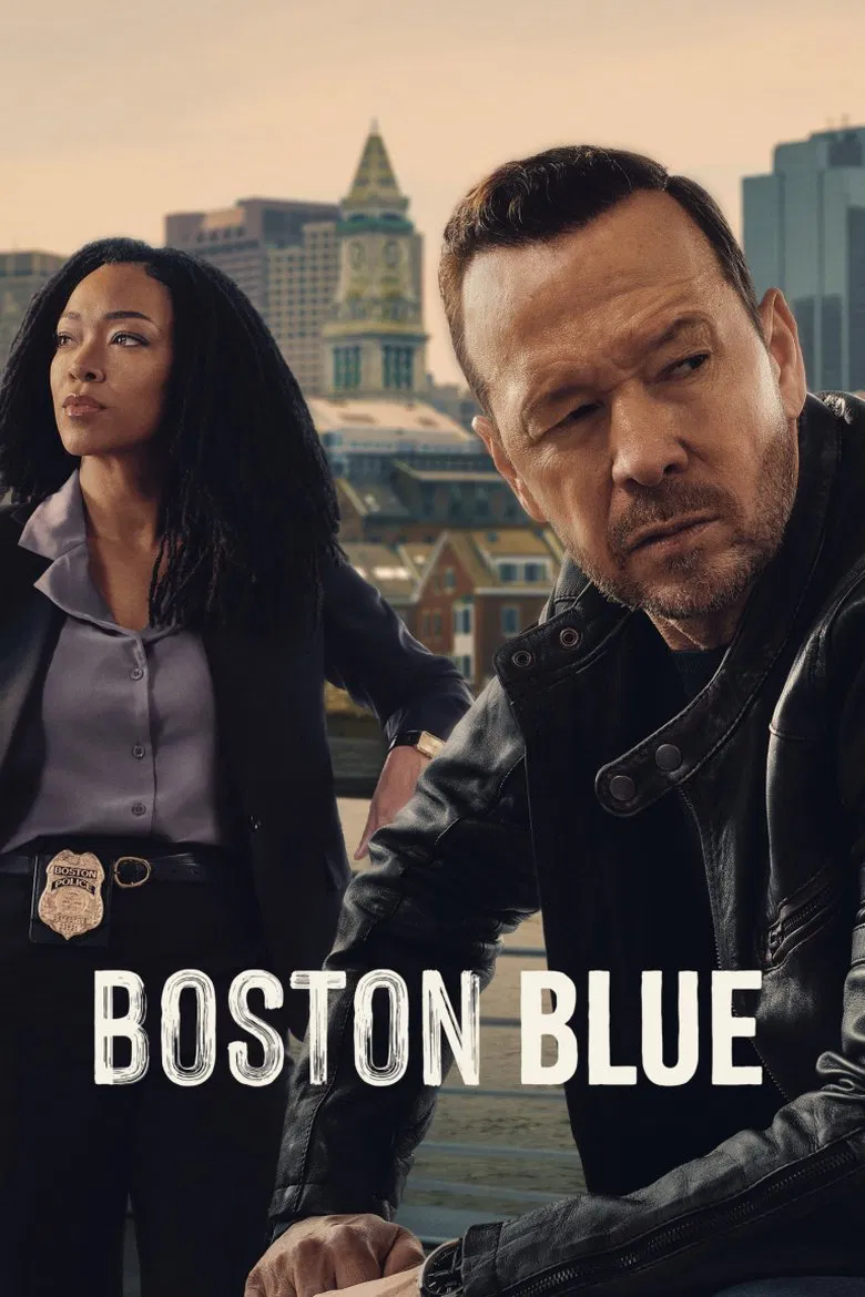 ملصق Boston Blue