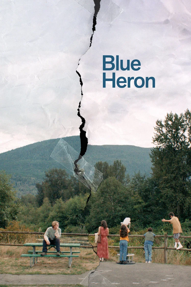 ملصق Blue Heron