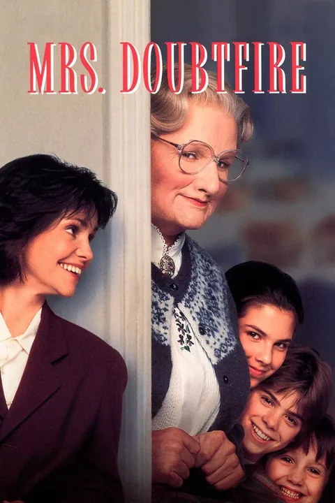 ملصق Mrs. Doubtfire
