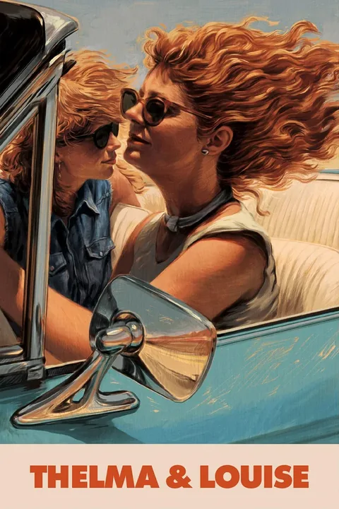 ملصق Thelma & Louise