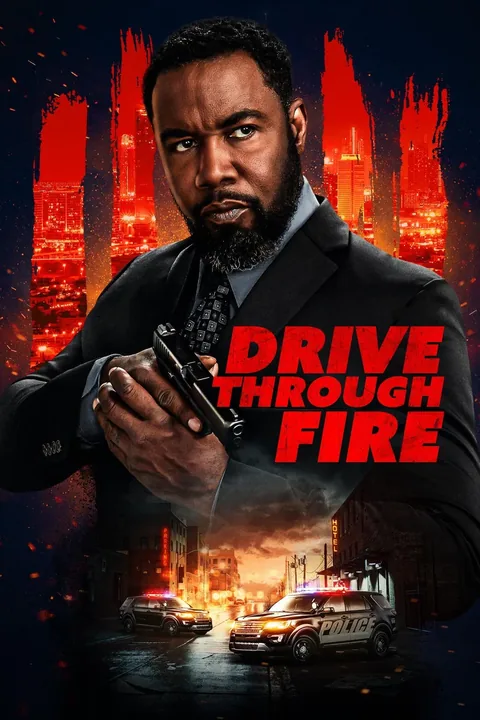 ملصق Drive Through Fire