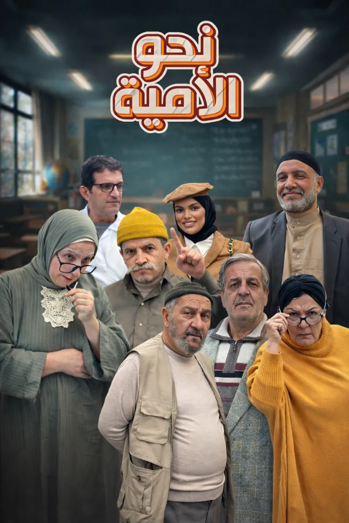ملصق نحو الأمية