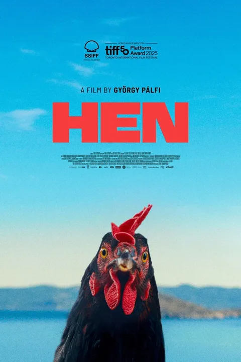 ملصق Hen